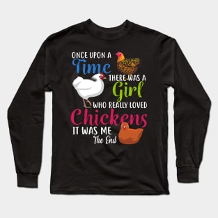 Once Upon A Time Chickens Long Sleeve T-Shirt